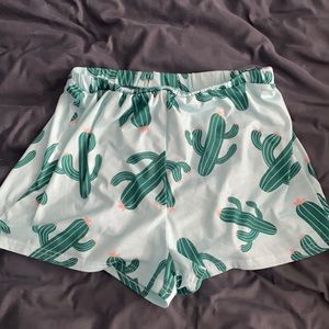 Cactus shorts